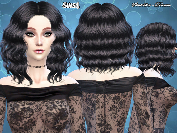 Sims 4 Hair s06 Dream by Sintiklia at TSR