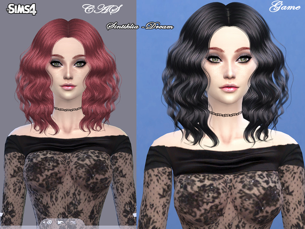Sims 4 Hair s06 Dream by Sintiklia at TSR