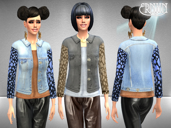 Sims 4 Designer Outfit Set by ernhn at TSR
