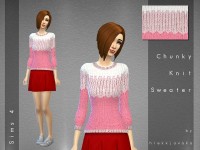 Chunky Knit Sweater by hrekkjavaka at TSR