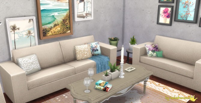 Sims 4 Sofa, loveseat and chairs at In a bad Romance