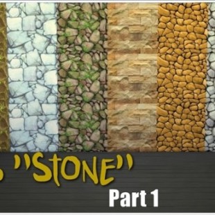 Grey Terrazzo Wallpaper at Meinkatz Creations » Sims 4 Updates