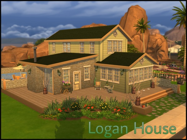 Sims 4 Logan House by sparky at TSR
