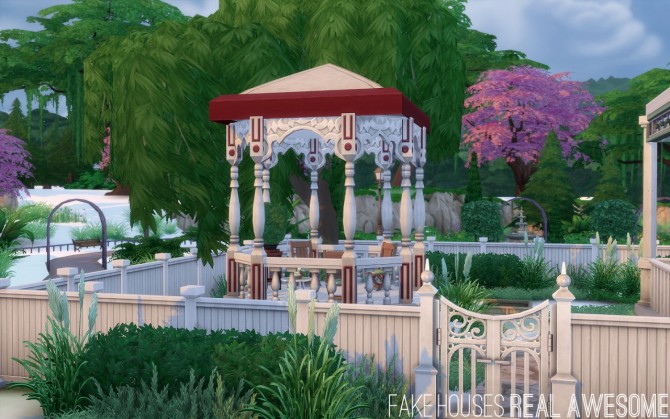 Sims 4 Hollyside house at Fake Houses Real Awesome
