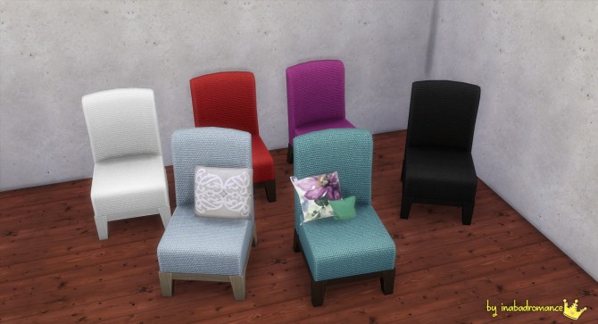 Sims 4 Sofa, loveseat and chairs at In a bad Romance