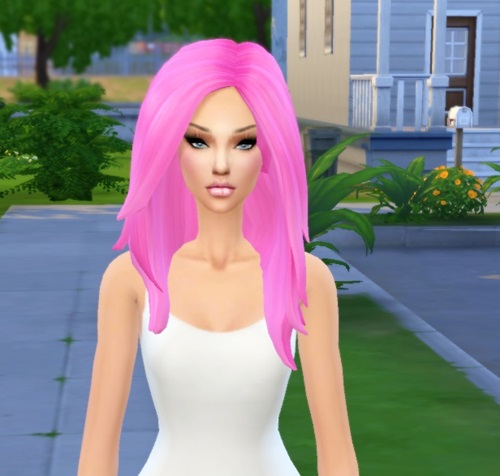 Sims 4 Holy hair at Barbies Stuff
