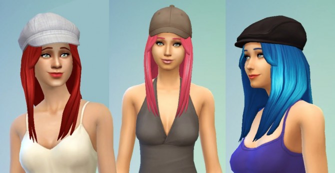 Sims 4 Single hair by Kiara at My Stuff