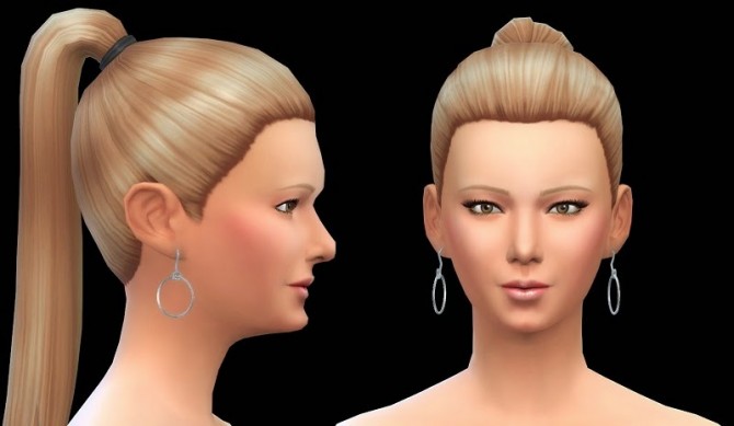 Sims 4 Earring Set 4 at 19 Sims 4 Blog