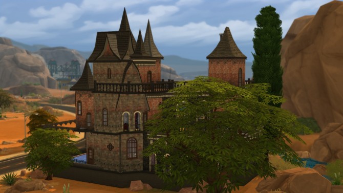 Sims 4 Vampire castle by Aya20 at Mod The Sims