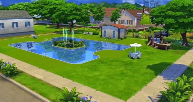Sims 4 Willow Creek Water Park at 19 Sims 4 Blog