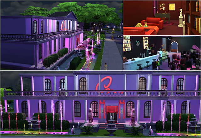 Sims 4 Scarface Babylon Club by Sim4fun at Sims Fans