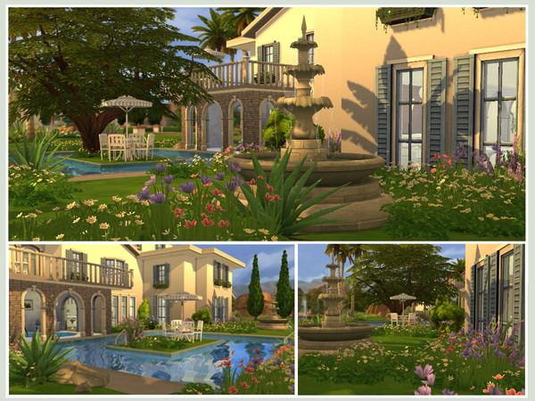Sims 4 Esperanza house by philo at TSR