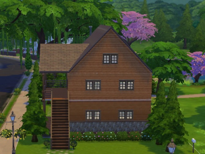 Sims 4 Eddstone Cozy Cottage by BallerinaFeet at Mod The Sims