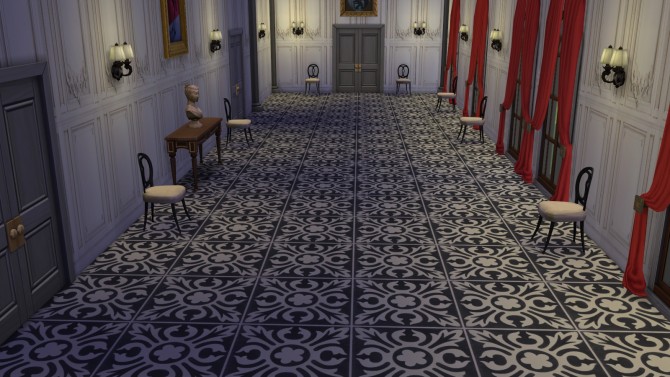 Sims 4 Carrelages Anciens Tiles Part 2 at Meinkatz Creations