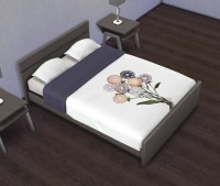 Double Bed Recolors/Overrides at Saudade Sims