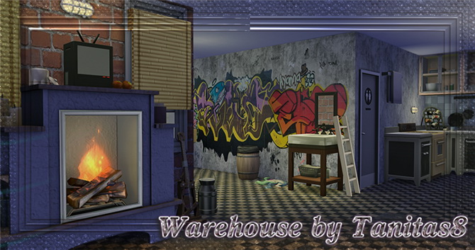 Sims 4 Warehouse by Tanitas8 at Ladesire