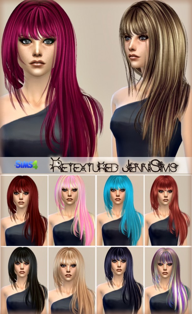 Sims 4 Elasims, Peggy, Simista,Hair Converted Retexture at Jenni Sims