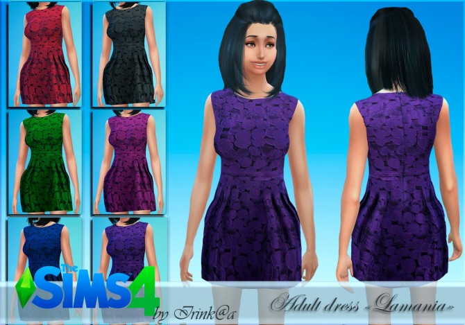 Sims 4 Lamania dress at Irink@a