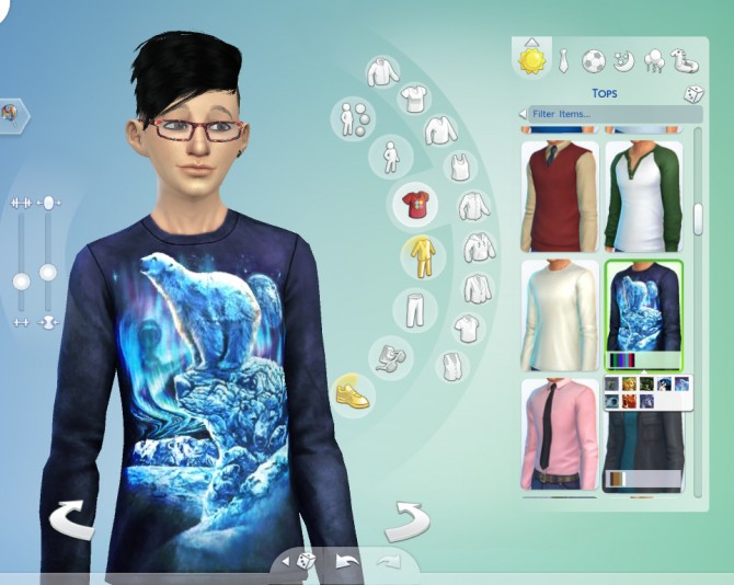 Sims 4 8 Fantasy T shirts for Males by xegtx at Mod The Sims