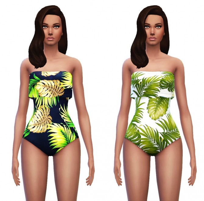 Sims 4 Ruffle Swimwear/Beachwear at Sim4ny
