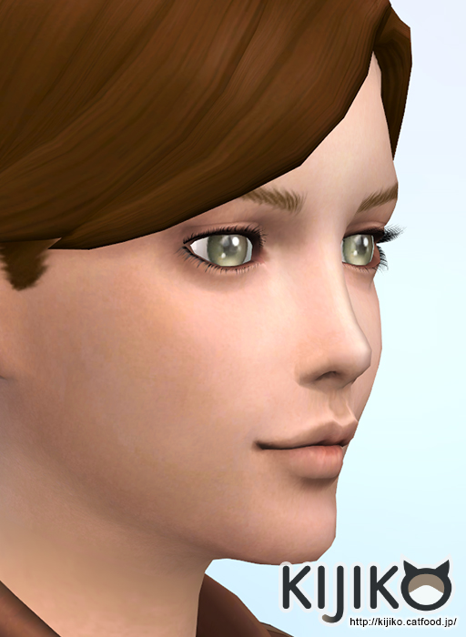 Sims 4 3D Lashes for Kids at Kijiko