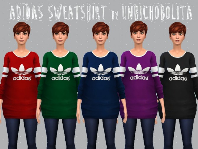 Sims 4 10 Sport sweetshirts at Un bichobolita
