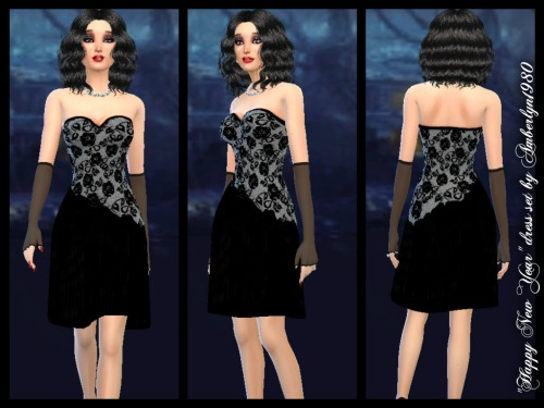 Sims 4 Happy New Year dresses at Amberlyn Designs