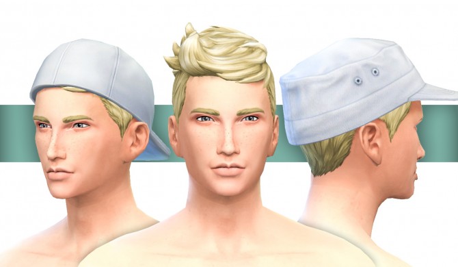 Sims 4 Blown Dry FtoM Hair Conversion and Edit at Simsational Designs