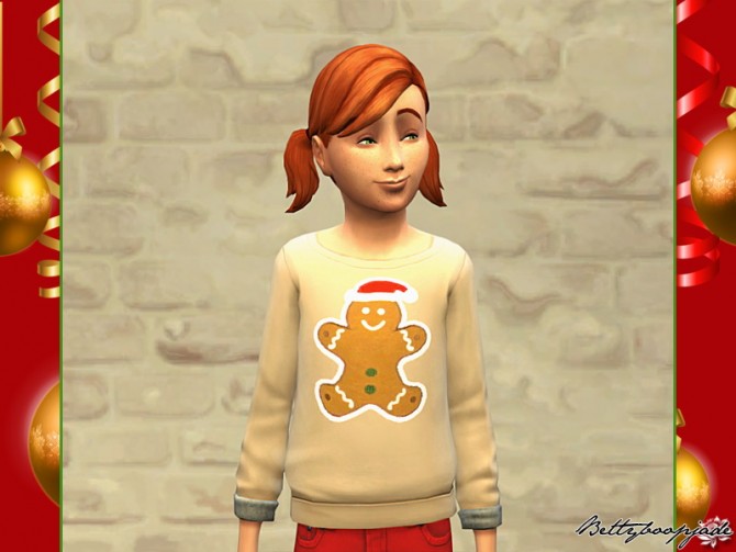Sims 4 CUTE CHRISTMAS sweaters at Sims Artists