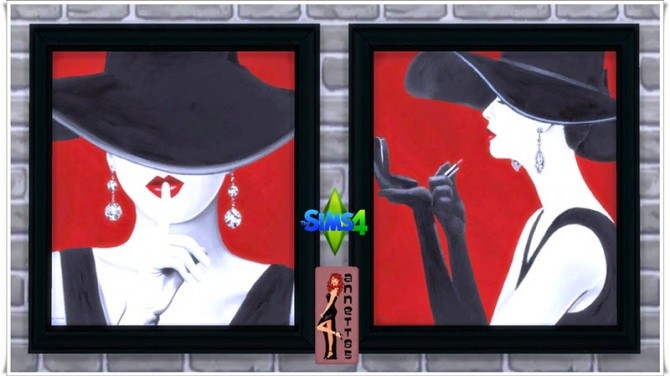 Sims 4 Lady with Hat & Bling Bling pictures at Annett’s Sims 4 Welt