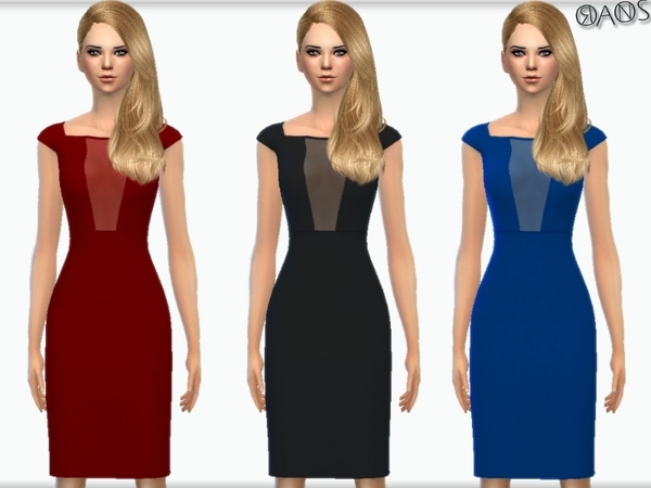 Sims 4 Layla Dress by OranosTR at TSR
