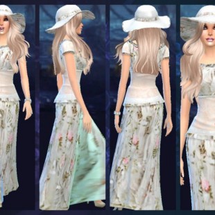 5 High Waisted Jeans at In a bad Romance » Sims 4 Updates