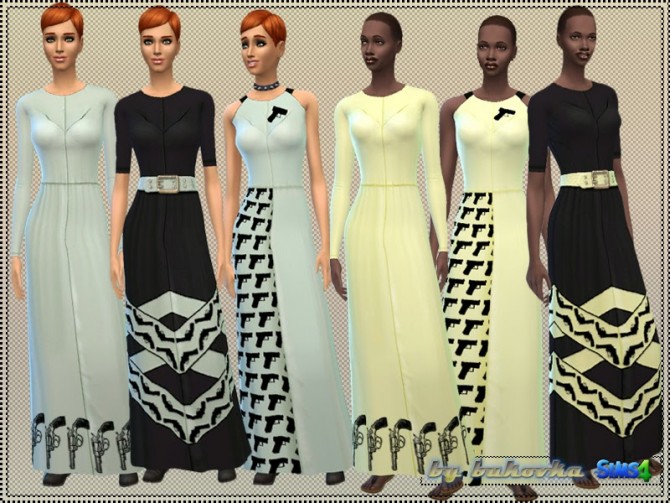 Sims 4 Bonnie dress at Bukovka