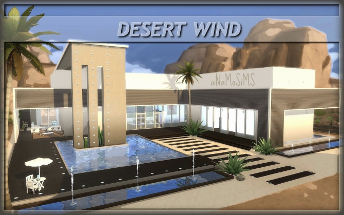 Sims 4 DESERT WIND house at Anamo Sims