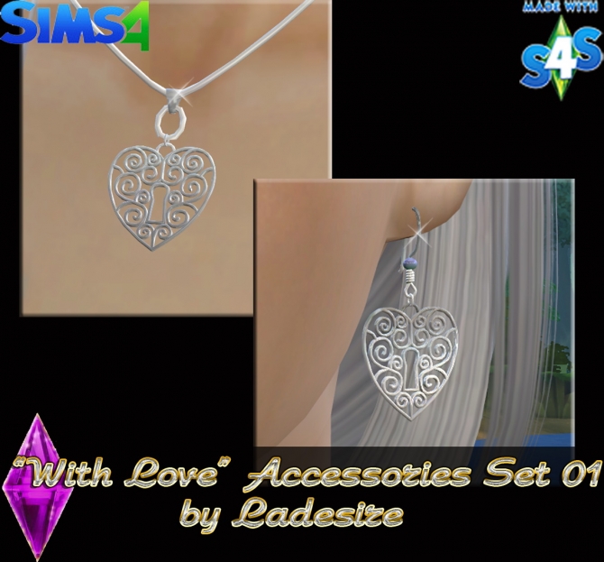 Sims 4 With Love Set 01 at Ladesire