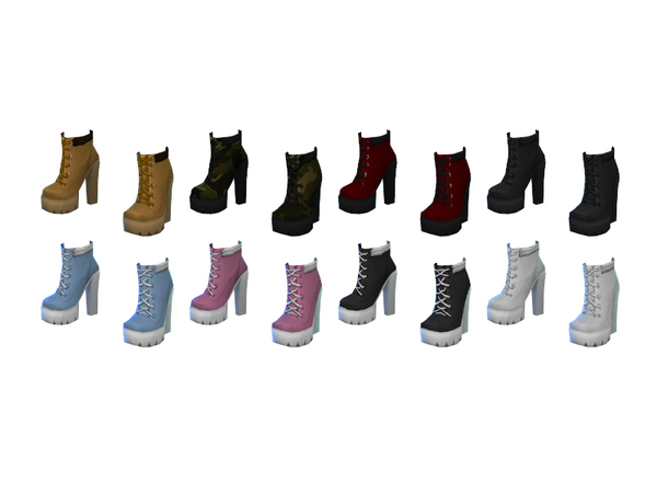 Sims 4 Trigger Boots by Sentate at TSR