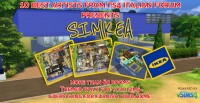 Simkea 60 rooms from 10 italian artists at The Sims 4
