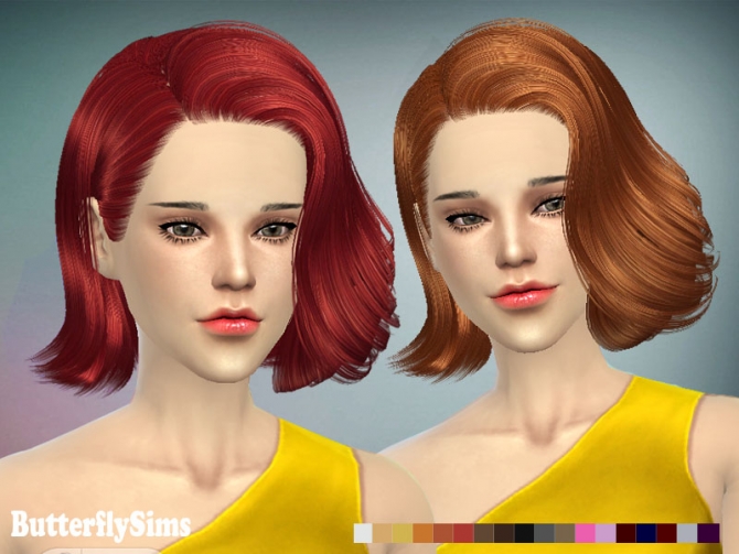 Sims 4 Hair 086 by YOYO (Pay) at Butterfly Sims