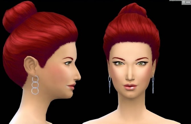 Sims 4 Earrings Set 5 at 19 Sims 4 Blog