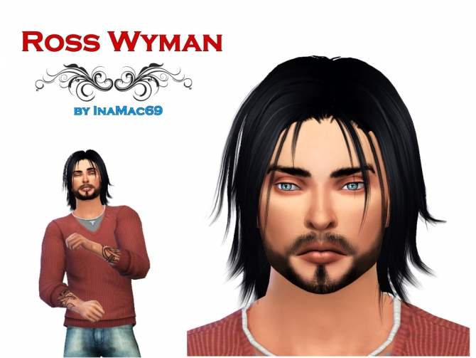 Sims 4 Ross Wyman by InaMac69 at Simtech Sims4