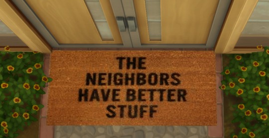 Sims 4 Funny Doormats at Amberlyn Designs