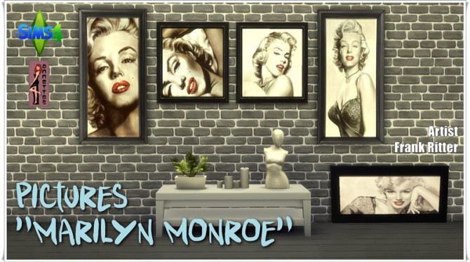 Sims 4 Marilyn Monroe pictures at Annett’s Sims 4 Welt