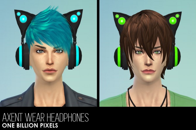 Sims 4 Axent Wear Headphones at One Billion Pixels