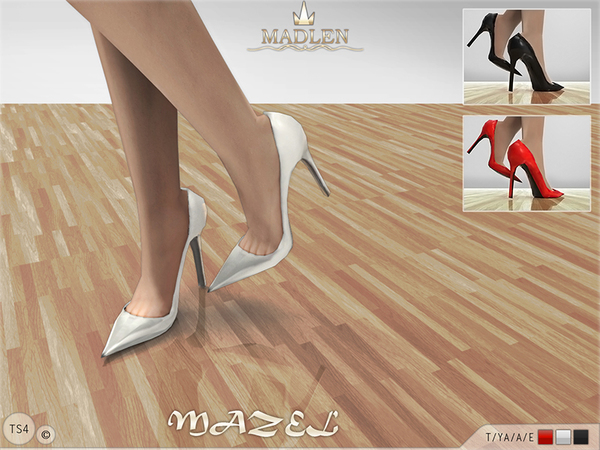 Sims 4 Madlen Mazel Shoes by MJ95 at TSR