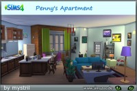 Pennys Apartment by Mystril at Blacky’s Sims Zoo