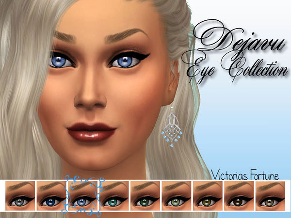 Sims 4 Victorias Fortune Dejavu Eye Collection by fortunecookie1 at TSR