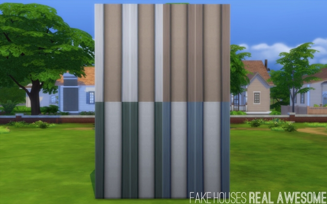 Sims 4 Borderline Add On: Left and Right Edge at Fake Houses Real Awesome