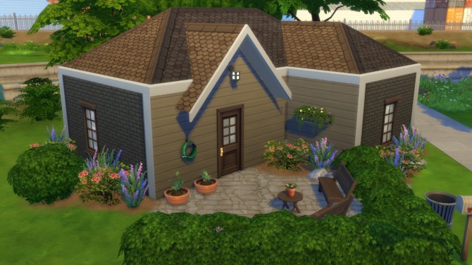 Sims 4 Sandy Starter Cottage at Totally Sims
