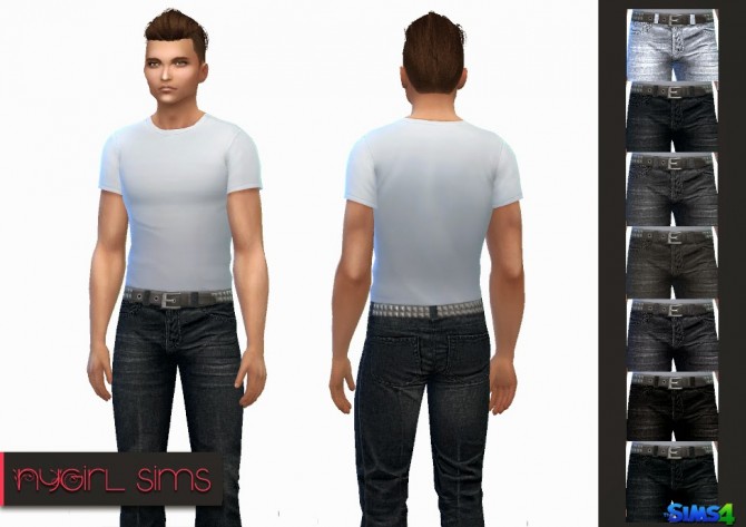 Sims 4 Large Pocket Jeans at NyGirl Sims