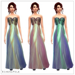 Two formal dresses at Simenapule » Sims 4 Updates